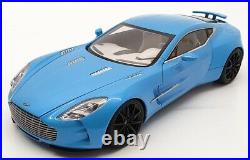 AutoArt 1/18 Scale 70240 2009 Aston Martin One 77 Tiffany Blue