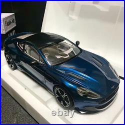 Auto Art Model Mini Car 1/18 Scale Aston Martin Vanquish 2017 Metallic Blue