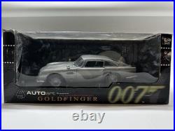 Autoart 007 Bond Aston Martin DB-5 Goldfinger 118 Scale 70020 Boxed
