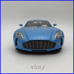 Autoart 118 Aston Martin ONE 77 Blue alloy car model limited edition Autoart 118 Aston Martin ONE 77 Blue alloy car model limited edition
