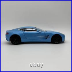Autoart 118 Aston Martin ONE 77 Blue alloy car model limited edition Autoart 118 Aston Martin ONE 77 Blue alloy car model limited edition