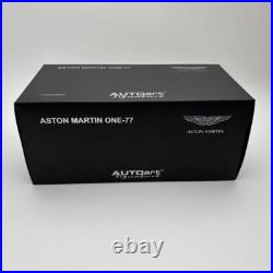 Autoart 118 Aston Martin ONE 77 Blue alloy car model limited edition Autoart 118 Aston Martin ONE 77 Blue alloy car model limited edition