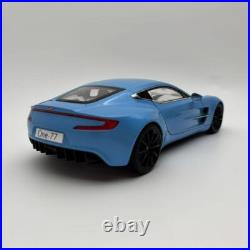 Autoart 118 Aston Martin ONE 77 Blue alloy openable car model limited edition