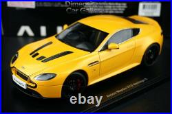 Autoart 118 Aston Martin Vantage V12 S Yellow car model