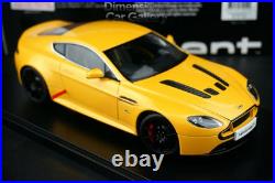 Autoart 118 Aston Martin Vantage V12 S Yellow car model