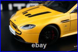 Autoart 118 Aston Martin Vantage V12 S Yellow car model