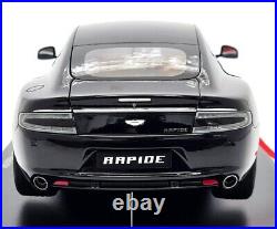 Autoart 1/18 Aston Martin Rapide Black 70216 Diecast Scale Model Car