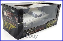 Autoart 1/18 Scale 70020 Aston Martin DB5 Silver 007 James Bond Goldfinger