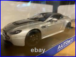Autoart 1/18 Scale 70251 2015 Aston Martin V12 Vantage S Meteorite Silver