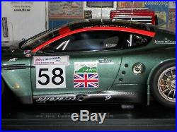 Autoart 1/18 Scale 80506 Aston Martin DBR9 24H LeMans 2005 #58 Enge Kox Lamy
