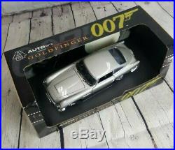 Autoart 1/18 Scale Aston Martin DB5 Silver 007 James Bond Goldfinger IN BOX