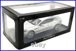 Autoart 1/18 Scale Diecast 70217 Aston Martin Rapide Silver