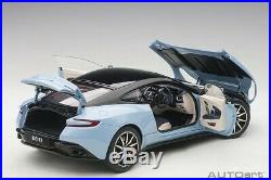 Autoart ASTON MARTIN DB11 Q FROSTED GLASS BLUE 1/18 Scale New Release! Preorder