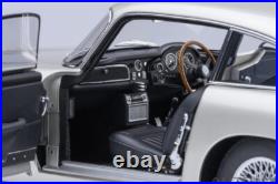 Autoart ASTON MARTIN DB5 1964 Birch Silver 1/18 Scale New