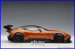 Autoart ASTON MARTIN VULCAN MADAGASCAR ORANGE 1/18 Scale In Stock