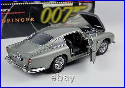 Autoart Aston Martin DB5 James Bond Goldfinger 007 1/18 Scale Mint Condition