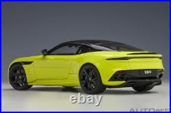 Autoart Aston Martin DBS Superleggera (Lime Essence) in 1/18 Scale New Release