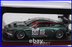 Autoart Aston Martin Dbr9 24 Hrs Lemans 2005 #58 Enge, Cox, Lamy, Scale 118