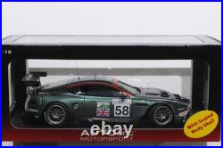 Autoart Aston Martin Dbr9 24 Hrs Lemans 2005 #58 Enge, Cox, Lamy, Scale 118