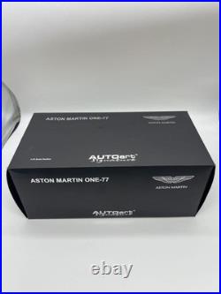 Autoart Aston Martin One-77 1/18 Scale Diecast Car Model with Box Japan Used