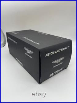 Autoart Aston Martin One-77 1/18 Scale Diecast Car Model with Box Japan Used