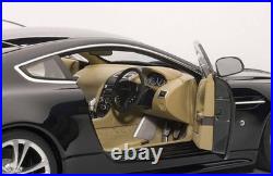 Autoart Aston Martin V12 Vantage 1/18 Scale Black Model Car New