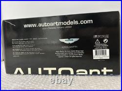 Autoart Aston Martin V12 Vantage 1/18 Scale Black Model Car New