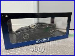 Autoart Aston Martin V12 Vantage 1/18 Scale Black Model Car New