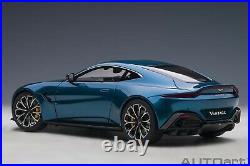 Autoart Aston Martin Vantage 2019 Ming Blue in 1/18 Scale. New Release