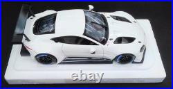 Autoart Aston Martin Vantage GTE 2018 White 118 Scale Model Car