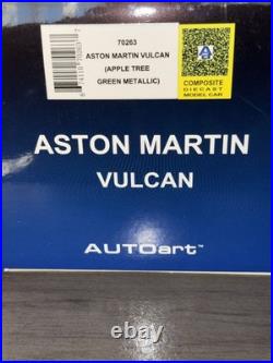 Autoart Aston Martin Vulcan Apple Tree Green WithOrange Accents 1/18 Car 70263