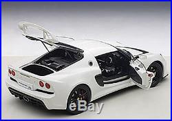 Autoart LOTUS EXIGE S WHITE COMPOSITE MODEL 3 OPENINGS 1/18 Scale In Stock! New
