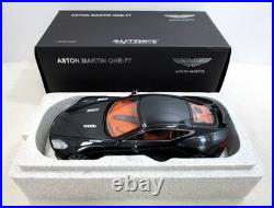Autoart Signature 1/18 Aston Martin ONE-77 Black Pearl #70241 Diecast Model