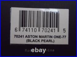 Autoart Signature 1/18 Aston Martin ONE-77 Black Pearl #70241 Diecast Model