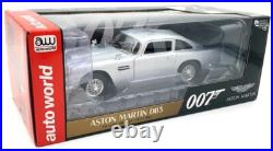 Autoworld 1/18 Scale Diecast AWSS131 007 Aston Martin DB5 James Bond Silver Autoworld 1/18 Scale Diecast AWSS131 007 Aston Martin DB5 James Bond Silver