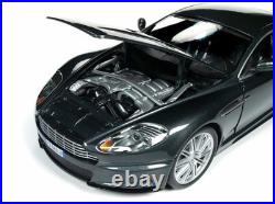 Autoworld 2008 Aston Martin DBS from James Bond Quantum of Solace Dark Grey Meta