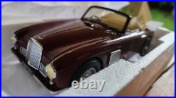 BOS Aston Martin DB2 DHC, dark red, 1/18 Scale BOS248, New, SOLD OUT