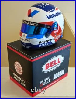 Bell 1/2 Scale Fernando Alonso 2024 Monaco GP Aston Martin Racing Mini Helmet