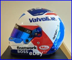 Bell 1/2 Scale Fernando Alonso 2024 Monaco GP Aston Martin Racing Mini Helmet