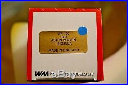 Boxed Western Models No. WP100 1/43 Scale White Metal Blue Aston Martin Lagonda