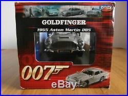 Boxed diecast 118 scale 007 GOLDFINGER 1965 Aston Martin DB5 model by JOYRIDE