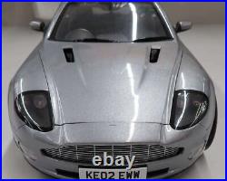 Brand unknown 1/12 scale car Aston Martin V12 Vanquish Silver only a main part Brand unknown 1/12 scale car Aston Martin V12 Vanquish Silver only a main part