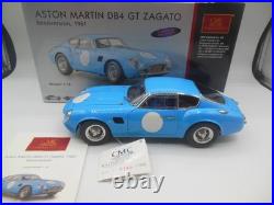 CMC M-140 Aston Martin DB4 Zagato Rennversion 1961 in Blue 118 Scale Ltd ed