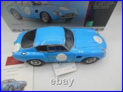 CMC M-140 Aston Martin DB4 Zagato Rennversion 1961 in Blue 118 Scale Ltd ed CMC M-140 Aston Martin DB4 Zagato Rennversion 1961 in Blue 118 Scale Ltd ed