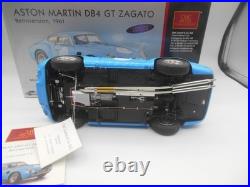 CMC M-140 Aston Martin DB4 Zagato Rennversion 1961 in Blue 118 Scale Ltd ed