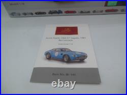 CMC M-140 Aston Martin DB4 Zagato Rennversion 1961 in Blue 118 Scale Ltd ed