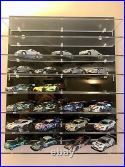 Collection of 21 Aston Martin Racing & Bond 143 Scale Model Cars & Display Case