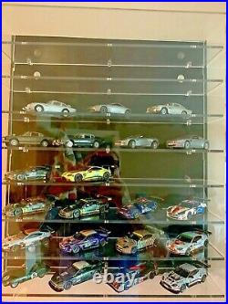 Collection of 21 Aston Martin Racing & Bond 143 Scale Model Cars & Display Case