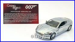 Corgi 1/36 Scale 007 007 Chrome Set Aston Martin, Lotus, Rolls Royce, Jag, BMW