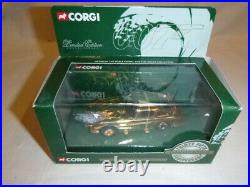 Corgi 42021 a Scale model of a James Bond Aston Martin DB5, Gold plated, boxed